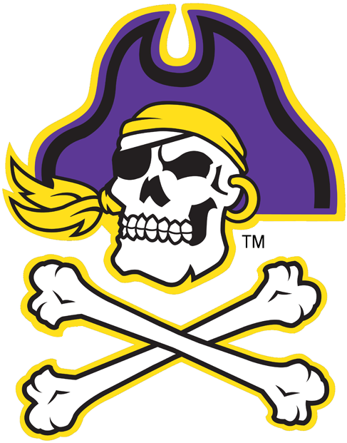 East Carolina Pirates 1999-2013 Alternate Logo iron on transfers for clothing